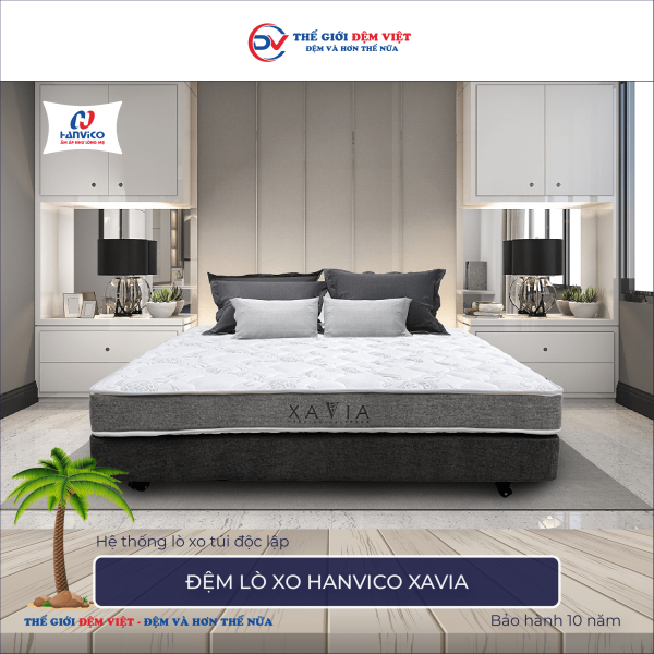 Đệm lò xo Hanvico Xavia 6